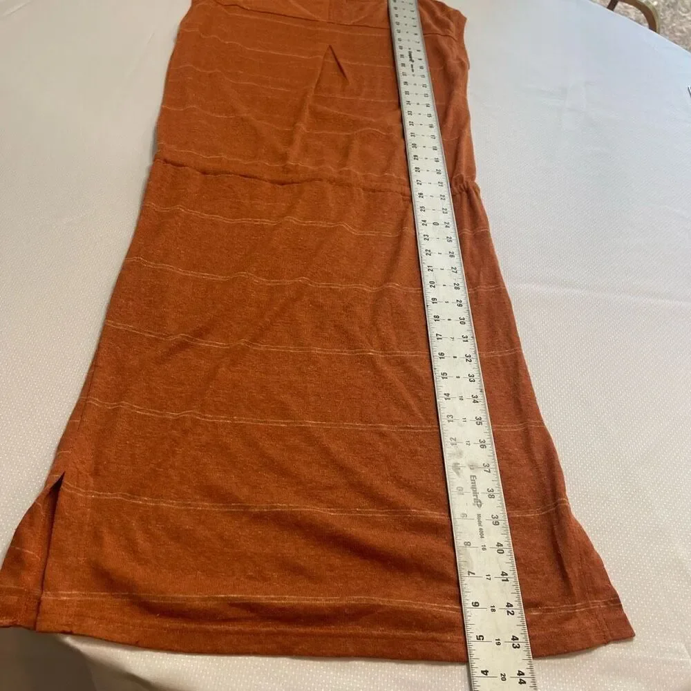 prAna Women's Cedar Heather Stripe Caris Cozy Up Dress size Small New - Picture 6 of 6